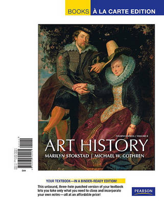 Book cover for Art History, Volume 2, Books a la Carte Edition