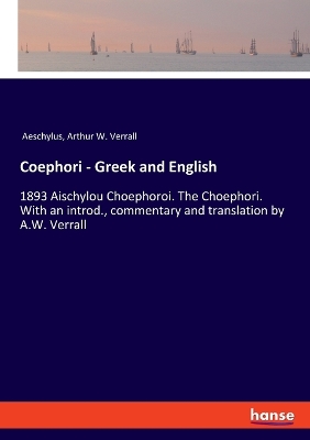 Book cover for Coephori - Greek and English