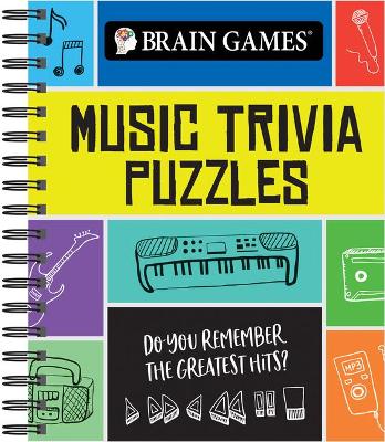 Book cover for Brain Games Trivia - Music Trivia