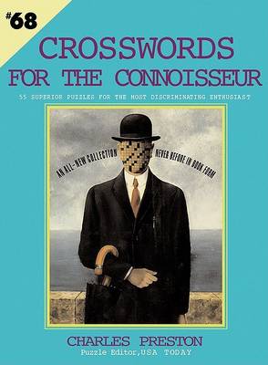 Book cover for Crosswords for the Connoisseur #68