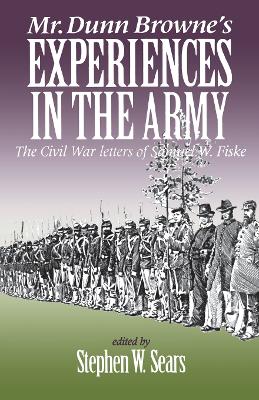 Cover of Mr. Dunn Browne's Experiences in the Army