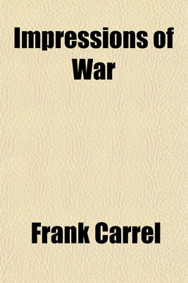 Book cover for Impressions of War