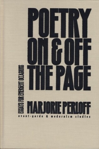 Cover of Poetry on and off the Page