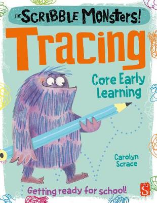 Book cover for The Scribble Monsters!: Tracing