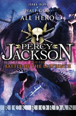Book cover for Percy Jackson and the Battle of the Labyrinth (Book 4)