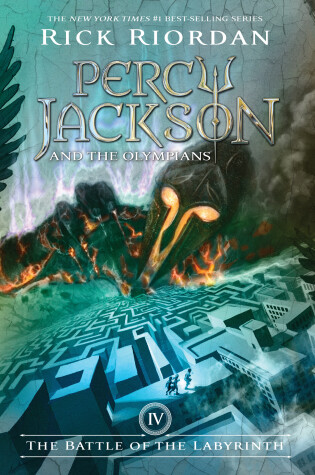 Cover of Percy Jackson and the Olympians, Book Four: The Battle of the Labyrinth