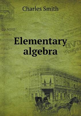 Book cover for Elementary algebra