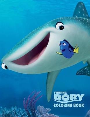 Book cover for Finding Dory Coloring Book