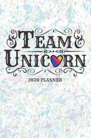 Cover of 2020 Planner Team Unicorn