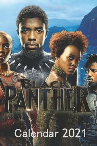 Cover of Black Panther Calendar 2021