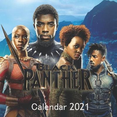 Book cover for Black Panther Calendar 2021