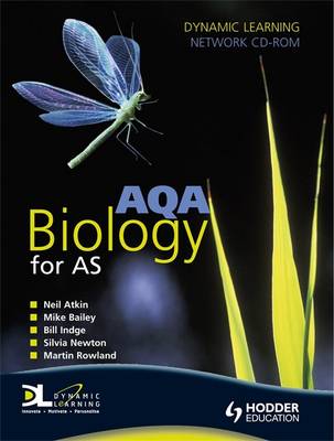 Book cover for AQA Biology for AS Dynamic Learning