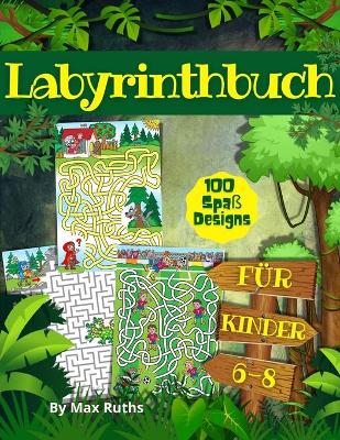 Book cover for Labyrinthbuch Für Kinder 6-8