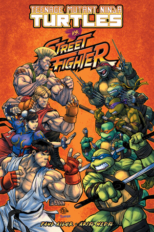 Cover of Teenage Mutant Ninja Turtles Vs. Street Fighter
