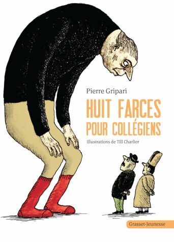 Book cover for Huit farces pour collegiens