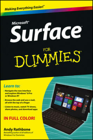 Cover of Surface For Dummies