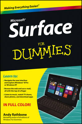 Book cover for Surface For Dummies