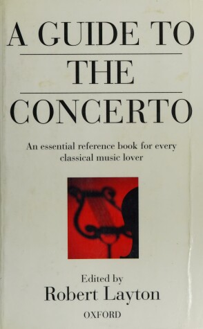 Book cover for A Guide to the Concerto