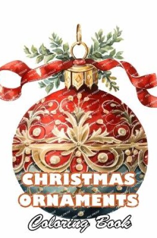 Cover of Christmas Ornaments Coloring Book