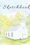 Book cover for Cute Color Pencil Palmer Church in the Mountains Sketchbook for Drawing Coloring or Writing Journal