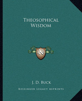 Book cover for Theosophical Wisdom