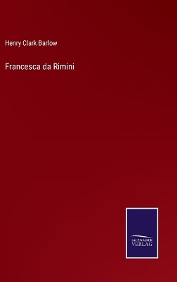 Book cover for Francesca da Rimini