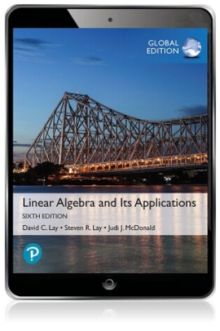 Cover of Linear Algebra and Its Applications, Pearson eText, Global Edition