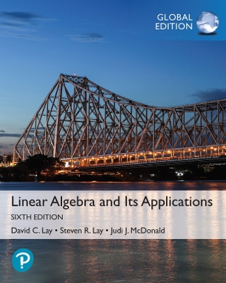 Book cover for Linear Algebra and Its Applications, Pearson eText, Global Edition