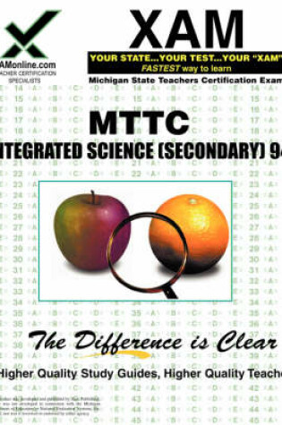 Cover of Mttc Integrated Science (Secondary) 94 Teacher Certification Test Prep Study Guide