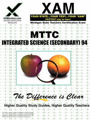 Book cover for Mttc Integrated Science (Secondary) 94 Teacher Certification Test Prep Study Guide