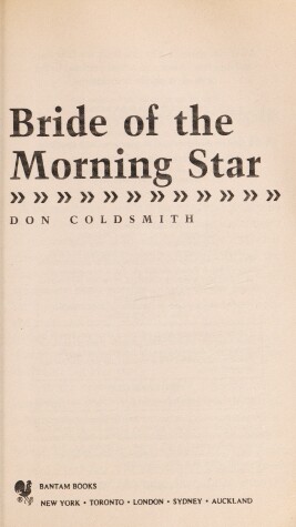 Book cover for Bride of the Morning Star