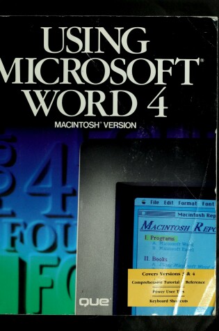 Cover of Using Microsoft WORD 4