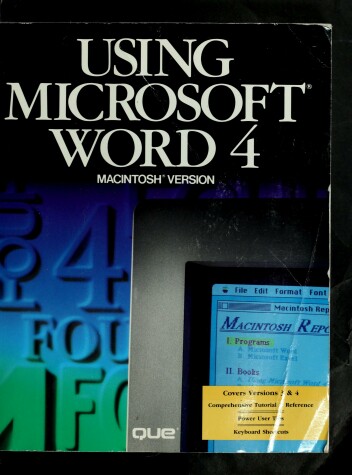 Book cover for Using Microsoft WORD 4