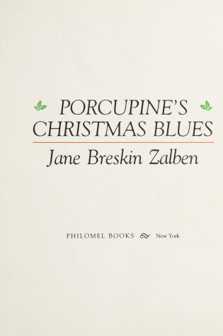 Cover of Porcupine's Christmas Blues