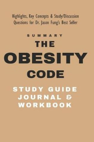 Cover of The Obesity Code Study Guide Journal and Workbook