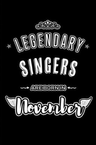 Cover of Legendary Singers are born in November