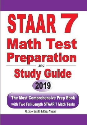 Book cover for STAAR 7 Math Test Preparation and Study Guide