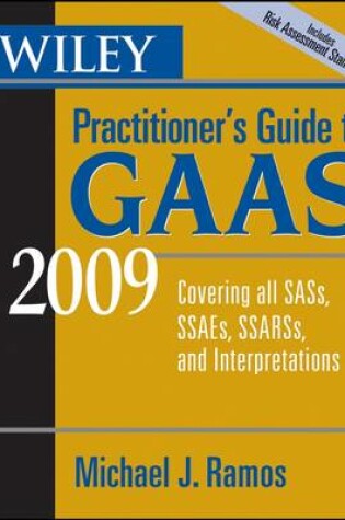 Cover of Wiley Practitioner's Guide to GAAS 2009