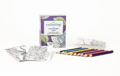 Book cover for The Calming Coloring Kit