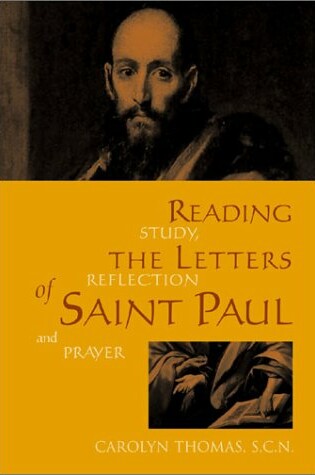 Cover of Reading the Letters of Saint Paul