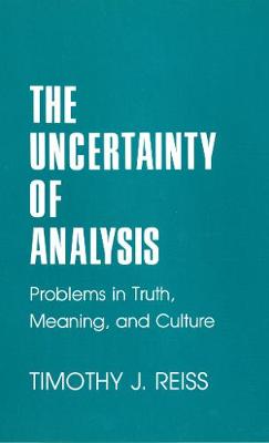 Book cover for The Uncertainty of Analysis