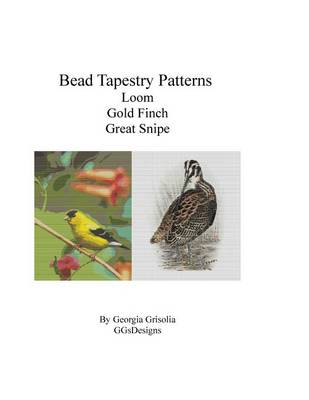 Book cover for Bead Tapestry Patterns Loom Gold Finch Great Snipe