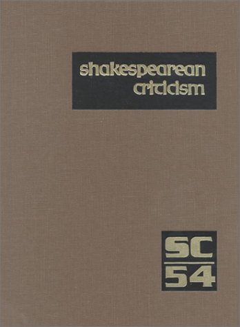 Book cover for Shakespearean Criticism