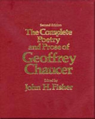 Book cover for The Complete Poetry and Prose of Geoffrey Chaucer