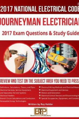 Cover of 2017 Journeyman Electrician Exam Questions and Study Guide