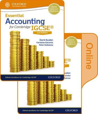 Book cover for Essential Accounting for Cambridge IGCSE Print and Online Student Book Pack