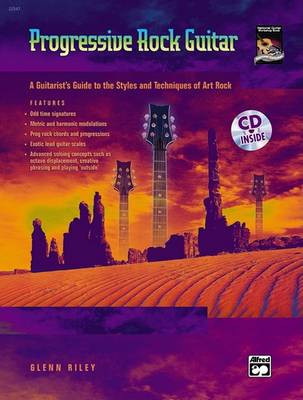 Book cover for Progressive Rock Guitar