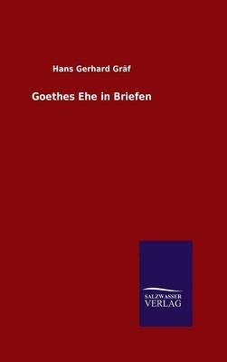 Book cover for Goethes Ehe in Briefen