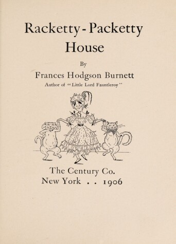 Book cover for Racketty-Packetty House