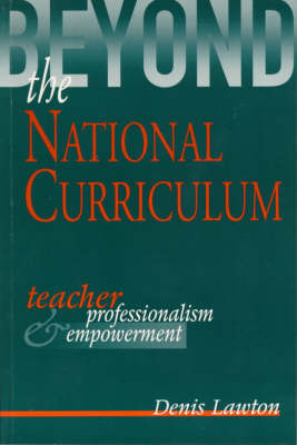 Book cover for Beyond the National Curriculum